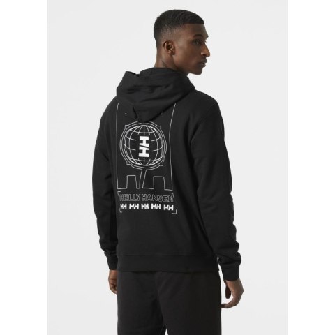 Bluza Helly Hansen z kapturem Core Graphic Sweat Hoodie M 53924 993