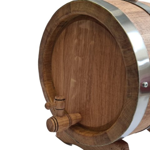 Beczka drewniana dębowa 30l wypalana na bimber, whisky lub wino + grawer Beczka drewniana dębowa 30l wypalana na bimber, whisky lub wino + grawer