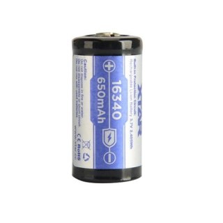 Akumulator Xtar 16340 / R-CR123 3,7V Li-ion 650mAh z zabezpieczeniem