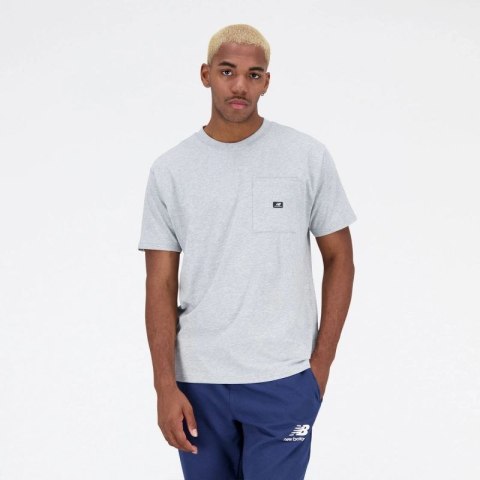 Koszulka New Balance t-shirt Essentials Reimagined Cott M MT31542AG Koszulka New Balance t-shirt Essentials Reimagined Cott M MT31542AG