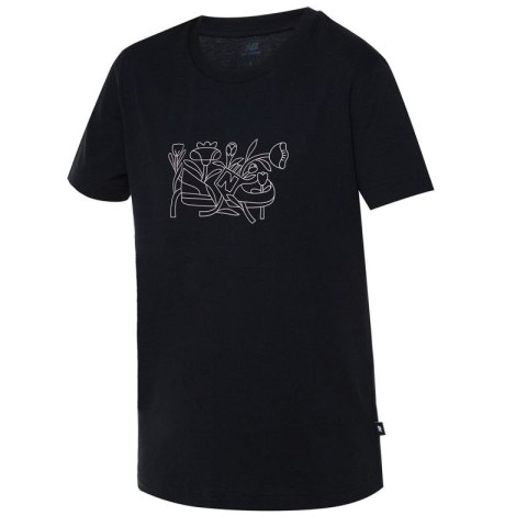 New Balance damska koszulka S/S FLORAL TEE BK WT41912BK New Balance damska koszulka S/S FLORAL TEE BK WT41912BK