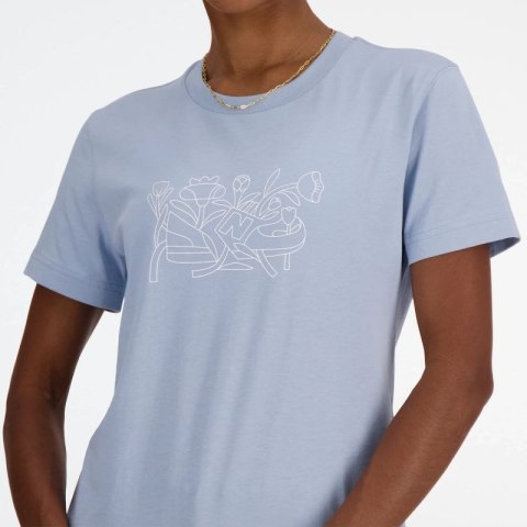 New Balance damska koszulka S/S FLORAL TEE LAY WT41912LAY New Balance damska koszulka S/S FLORAL TEE LAY WT41912LAY