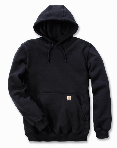 Bluza Carhartt Midweight Hooded Sweatshirt Black Bluza Carhartt Midweight Hooded Sweatshirt Black