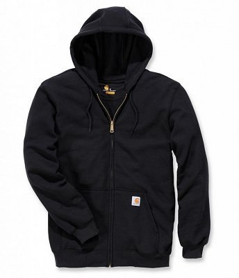 Bluza Carhartt Midweight Hooded ZIP Black Bluza Carhartt Midweight Hooded ZIP Black