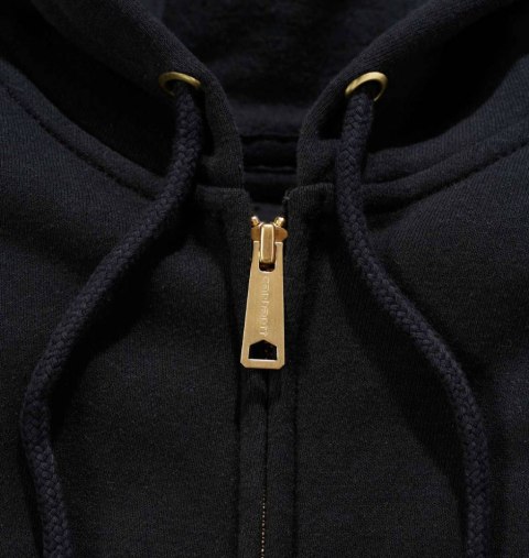 Bluza Carhartt Midweight Hooded ZIP Black Bluza Carhartt Midweight Hooded ZIP Black