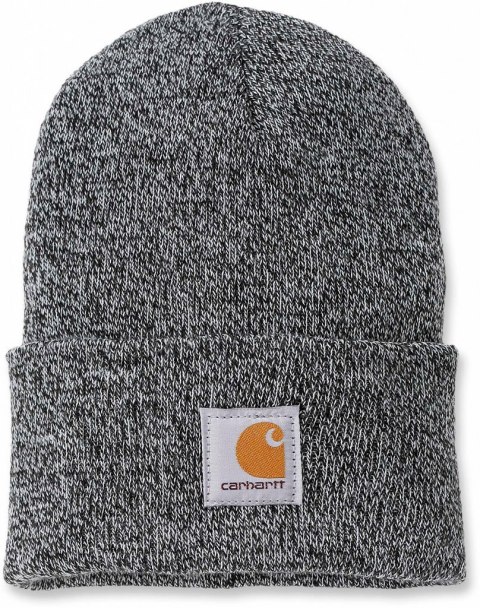 Czapka Carhartt Acrylic Beanie Black/White Czapka Carhartt Acrylic Beanie Black/White