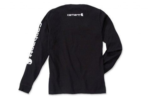 Koszulka Carhartt Logo Long Sleeve Black Koszulka Carhartt Logo Long Sleeve Black