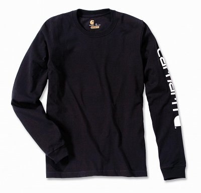 Koszulka Carhartt Logo Long Sleeve Black Koszulka Carhartt Logo Long Sleeve Black