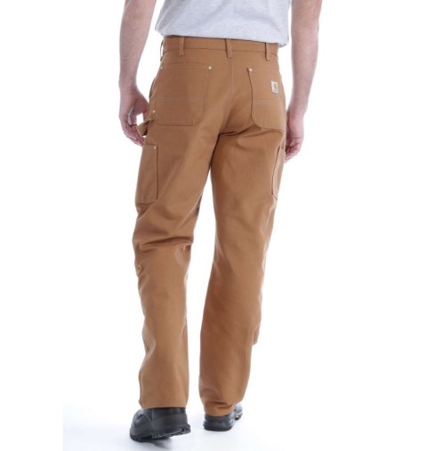 Spodnie Carhartt Firm Duck Double Front Work Brown Spodnie Carhartt Firm Duck Double Front Work Brown