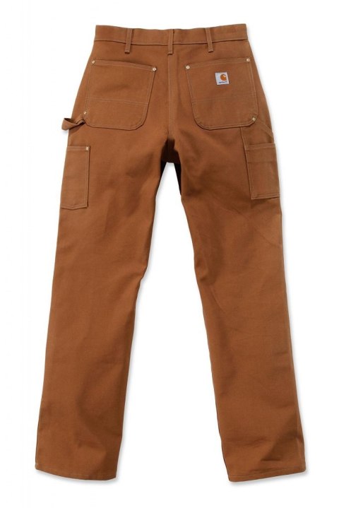 Spodnie Carhartt Firm Duck Double Front Work Brown Spodnie Carhartt Firm Duck Double Front Work Brown