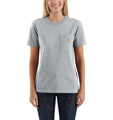 Koszulka Carhartt WK87 Workwear Pocket S/S Grey Koszulka Carhartt WK87 Workwear Pocket S/S Grey