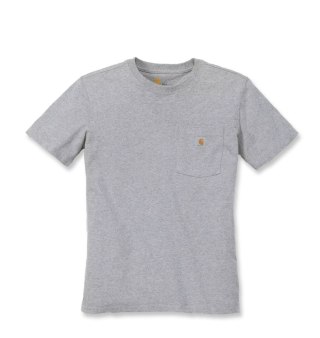 Koszulka Carhartt WK87 Workwear Pocket S/S Grey