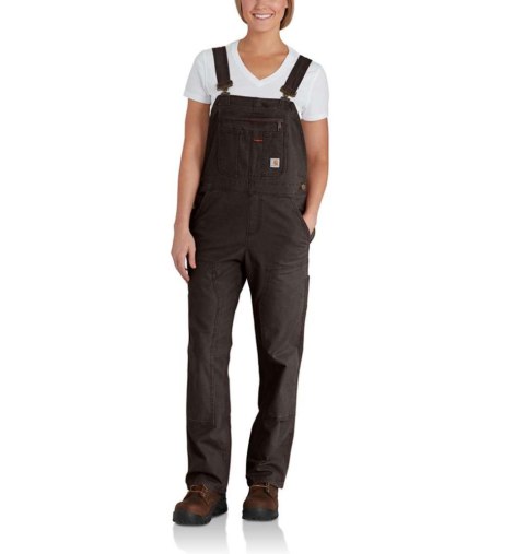Ogrodniczki Carhartt Crawford Double Front Brown Ogrodniczki Carhartt Crawford Double Front Brown