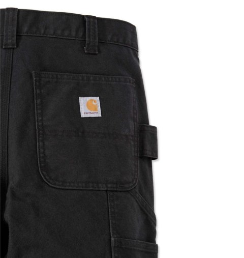 Spodnie Carhartt Stretch Duck Double Front Black Spodnie Carhartt Stretch Duck Double Front Black