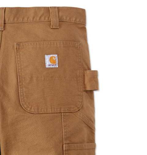 Spodnie Carhartt Stretch Duck Double Front Brown Spodnie Carhartt Stretch Duck Double Front Brown