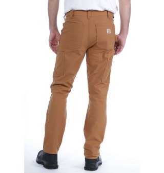 Spodnie Carhartt Stretch Duck Double Front Brown