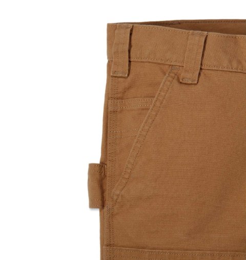Spodnie Carhartt Stretch Duck Double Front Brown Spodnie Carhartt Stretch Duck Double Front Brown