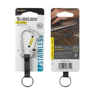Karabinek Nite Ize Slidelock Key Ring #3 Stainless