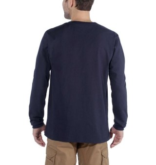 Koszulka Carhartt EMEA Signature Graphic L/S Navy