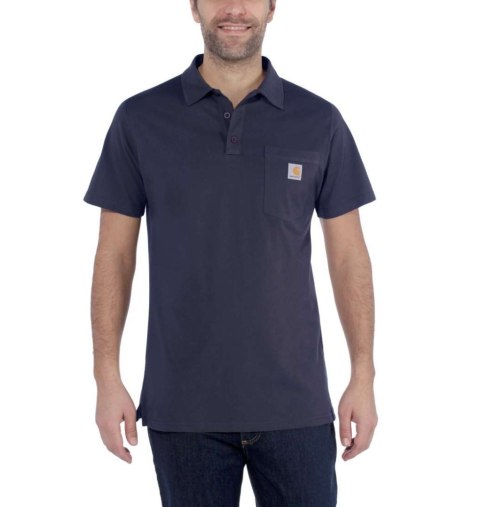 Koszulka Carhartt Force Cotton Delmont Navy Koszulka Carhartt Force Cotton Delmont Navy