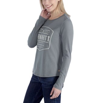 Koszulka Carhartt Lockhart Graphic L/S Green
