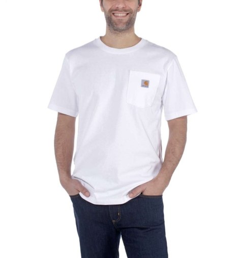Koszulka Carhartt Workwear Pocket S/S White Koszulka Carhartt Workwear Pocket S/S White