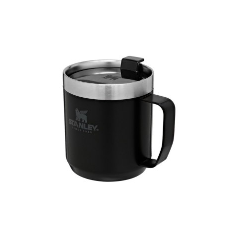 Kubek kempingowy z pokrywką - MATTE BLACK 0,35L / Kubek kempingowy z pokrywką - MATTE BLACK 0,35L /