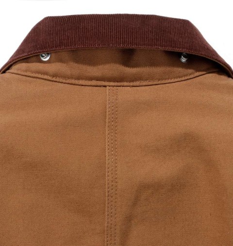 Kurtka Carhartt Firm Duck Chore Coat Brown Kurtka Carhartt Firm Duck Chore Coat Brown
