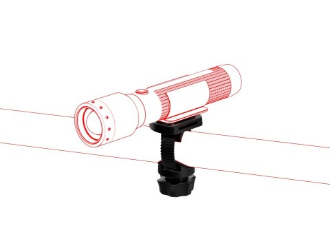 Uniwersalne mocowanie Ledlenser typu E