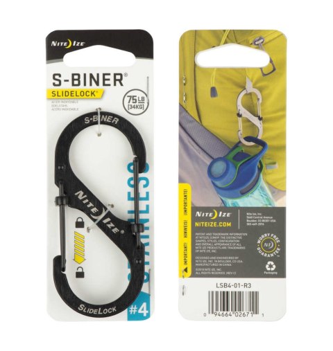 Karabinek Nite Ize S-Biner Slidelock #4 Karabinek Nite Ize S-Biner Slidelock #4