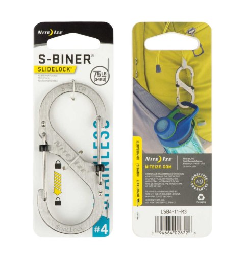 Karabinek Nite Ize S-Biner Slidelock #4 Karabinek Nite Ize S-Biner Slidelock #4