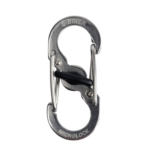 Karabinek Nite Ize S-Biner TagLock Stainless Steel Karabinek Nite Ize S-Biner TagLock Stainless Steel