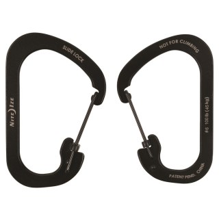 Karabinek Nite Ize Sidelock Carabiner 6 Black