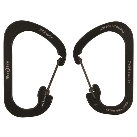 Karabinek Nite Ize Sidelock Carabiner 6 Black Karabinek Nite Ize Sidelock Carabiner 6 Black