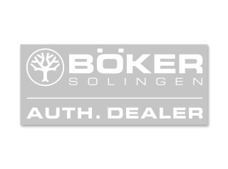 Naklejka Boker na szybę - Authorized Dealer