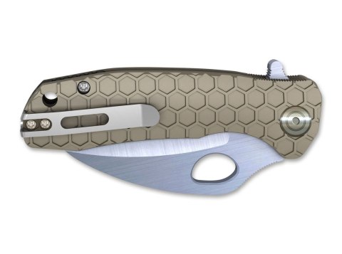 Nóż Honey Badger Claw D2 Medium Tan Plain Nóż Honey Badger Claw D2 Medium Tan Plain