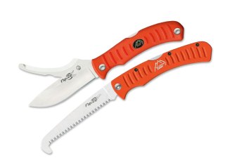 Nóż Outdoor Edge Flip n' Blaze + piła Combo Orange