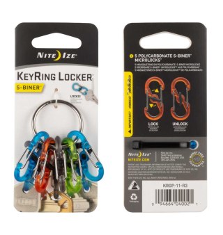 O-Ring do kluczy Nite Ize S-Biner KeyRing Locker