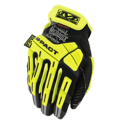 Rękawice Mechanix HiViz MPact D5 HiViz Yellow Rękawice Mechanix HiViz MPact D5 HiViz Yellow