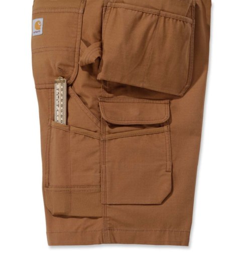 Spodenki Carhartt Steel Multipocket Shorts Brown Spodenki Carhartt Steel Multipocket Shorts Brown