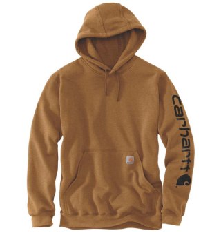 Bluza Carhartt Mid Signature Sleeve Logo Brown