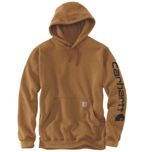 Bluza Carhartt Mid Signature Sleeve Logo Brown Bluza Carhartt Mid Signature Sleeve Logo Brown