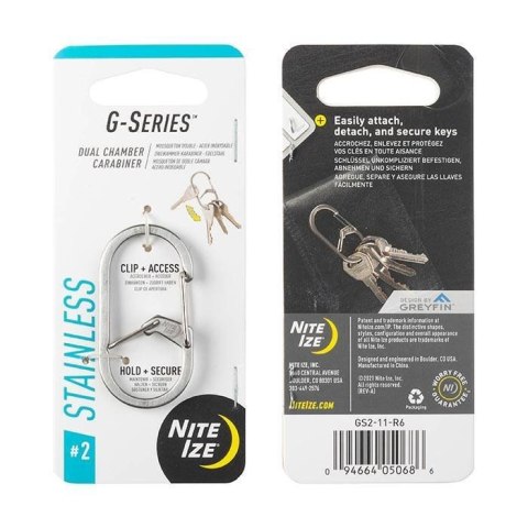Karabinek Nite Ize G-Series Dual Chamber Carab. 2 Karabinek Nite Ize G-Series Dual Chamber Carab. 2