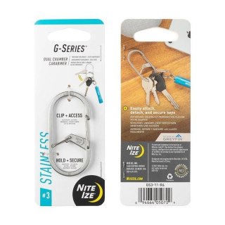 Karabinek Nite Ize G-Series Dual Chamber Carab. 3