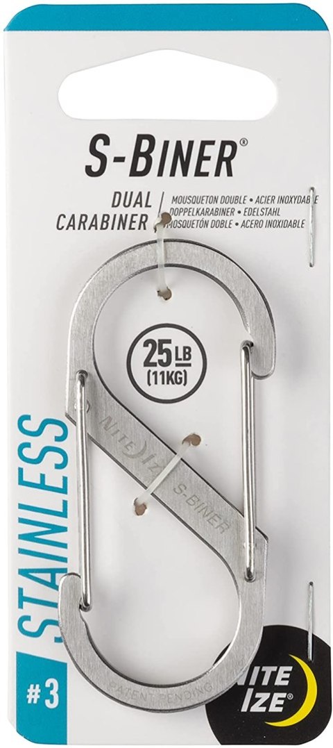 Karabinek Nite Ize S-Biner Dual Carab. #3 Stainles Karabinek Nite Ize S-Biner Dual Carab. #3 Stainles