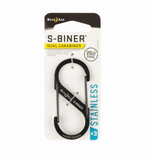 Karabinek Nite Ize Sbiner 3 Black