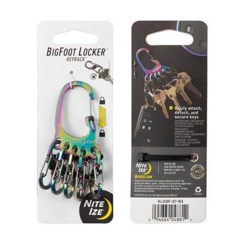 Karabinek na klucze Nite Ize BigFoot Locker Karabinek na klucze Nite Ize BigFoot Locker