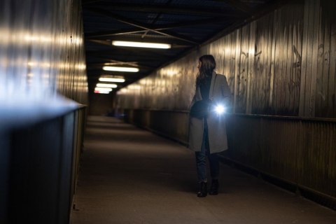 Latarka Ledlenser K6R Safety szara Latarka Ledlenser K6R Safety szara