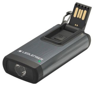 Latarka Ledlenser K6R szara