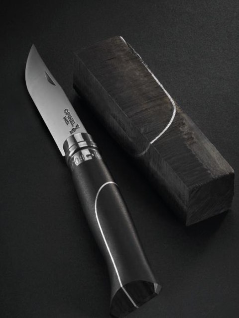 Opinel Nóż Luxury Ebony Ellipse box 08 Opinel Nóż Luxury Ebony Ellipse box 08